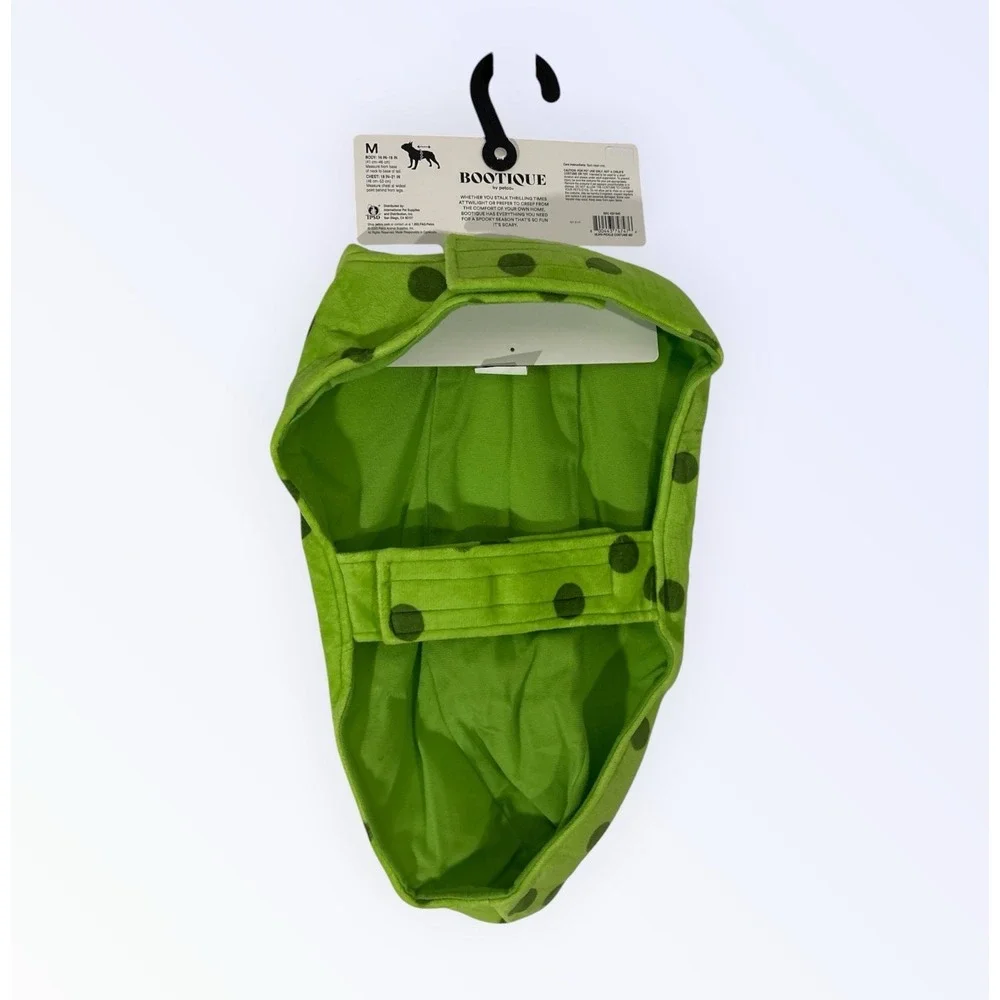 BOOTIQUE Dog PICKLE Halloween Costume IM KIND OF A BIG DILL Size MEDIUM